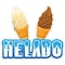 Signmission Helado Decal Concession Stand Food Truck Sticker, 8" x 4.5", D-DC-8 Helado19 D-DC-8 Helado19 - alternate 1